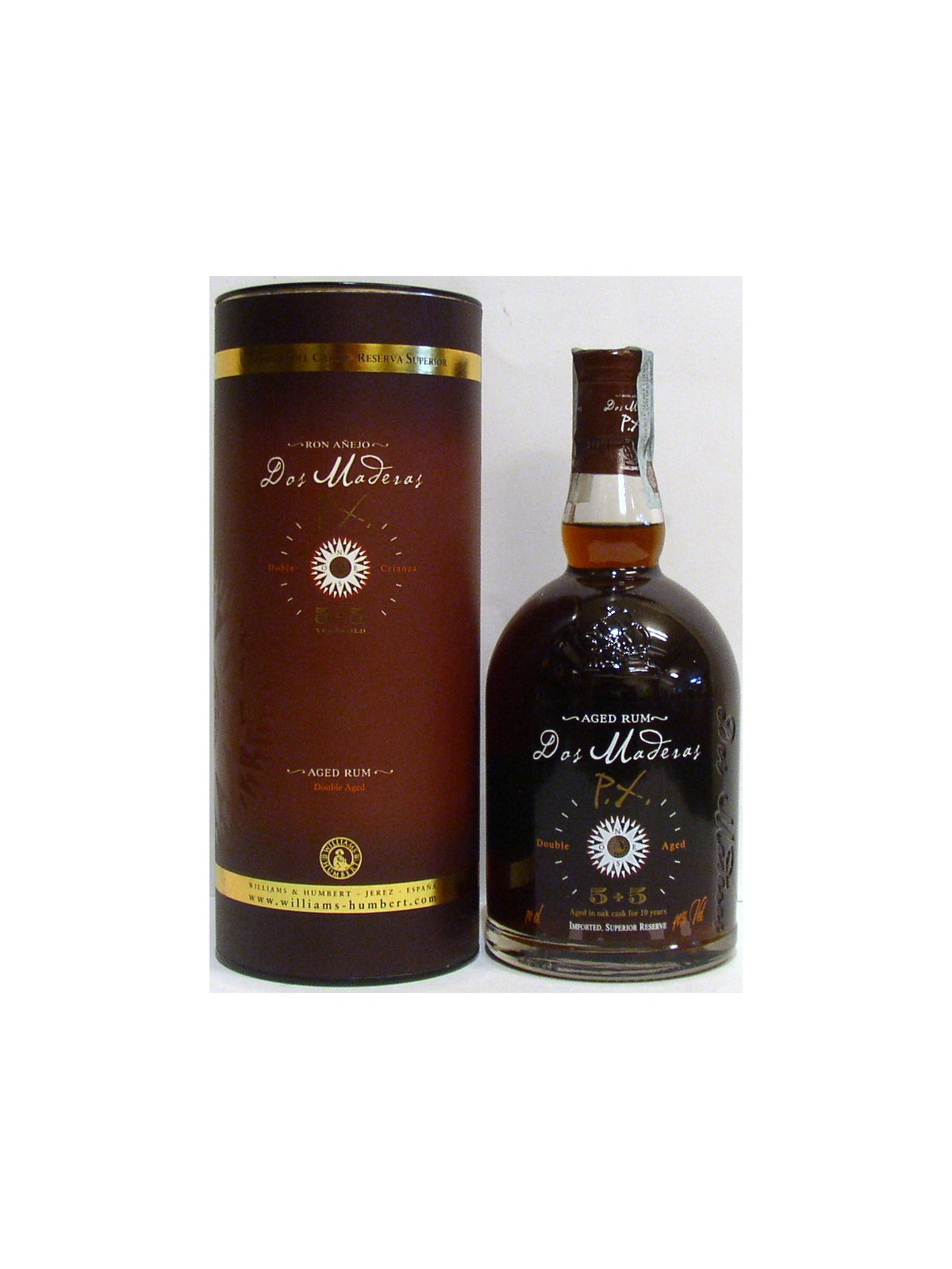 RHUM ANEJO DOS MADERAS PX RESERVA SUPERIOR 5+5 Y.O. DOUBLE AGED, RUM DELLA GIAMAICA