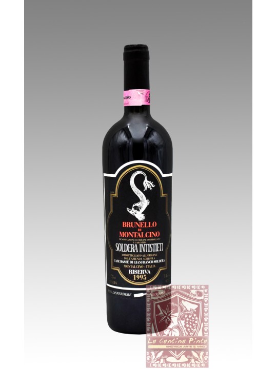 BRUNELLO DI MONTALCINO SOLDERA INTISTIETI RISERVA 1995 - CASE BASSE DI GIANFRANCO SOLDERA