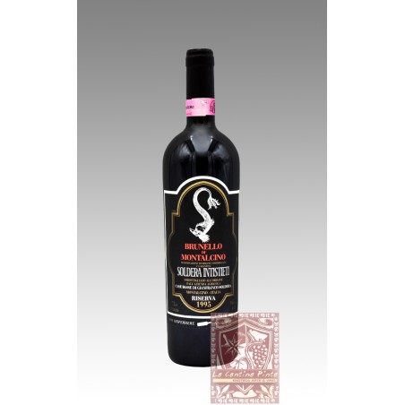 BRUNELLO DI MONTALCINO SOLDERA INTISTIETI RISERVA 1995 - CASE BASSE DI GIANFRANCO SOLDERA