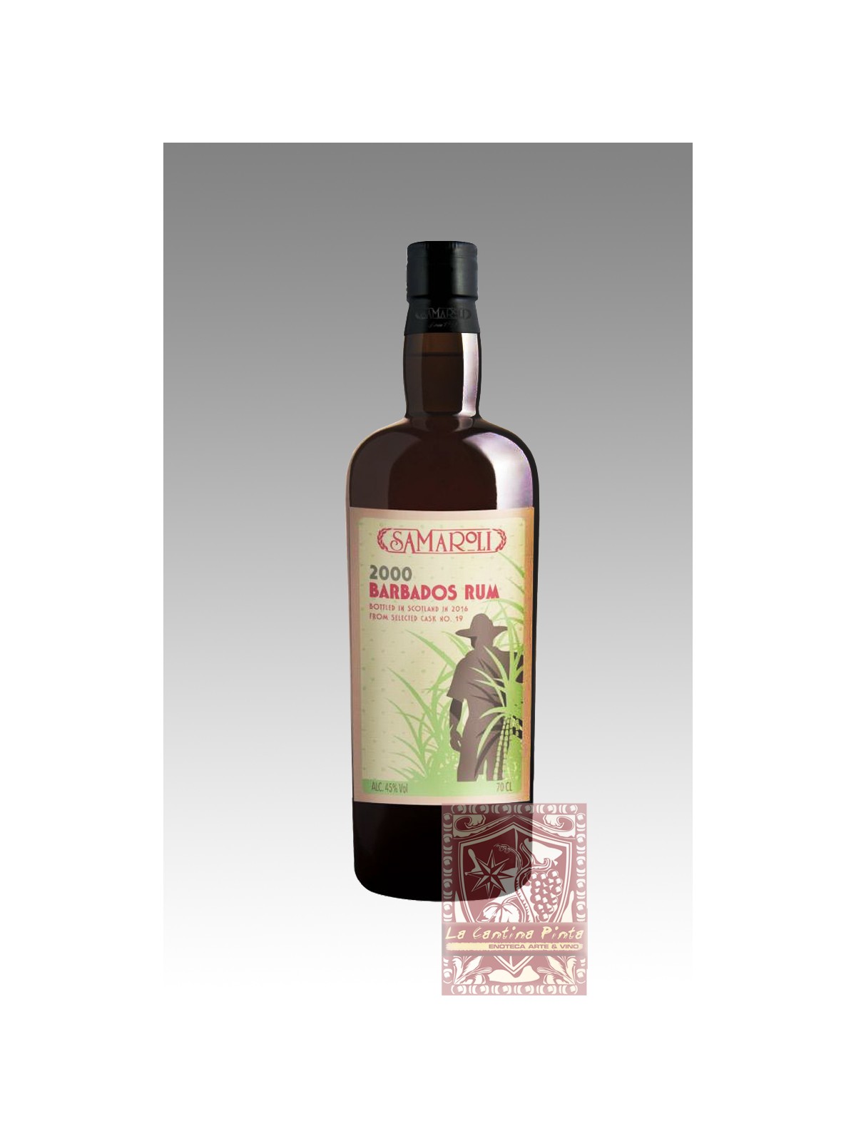 RUM BARBADOS 2000/16 50 CL SAMAROLI