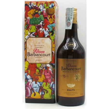 RHUM BARBANCOURT 15 Y.O. IN OAK - JEAN GARDERE ET C., RUM DI HAITI