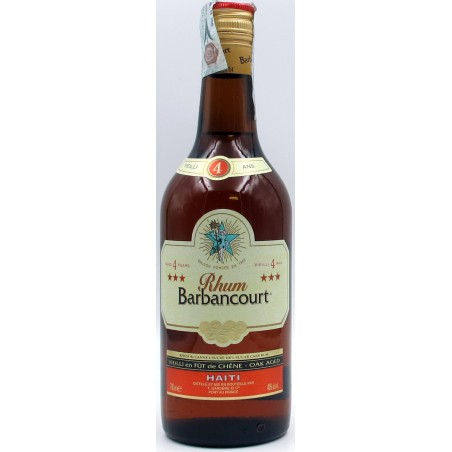 RHUM BARBANCOURT 4 Y.O. IN OAK - JEAN GARDERE ET C., RUM DI HAITI