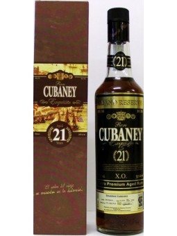 RHUM CUBANEY  X.O. EXTRA PREMIUM AGED RUM 21 Y.O.