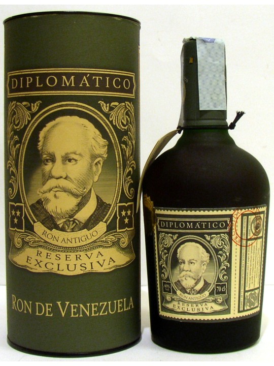 RHUM DIPLOMATICO RESERVA ESCLUSIVA RON ANTIGUO, RUM DEL VENEZUELA - HACIENDA SARURO