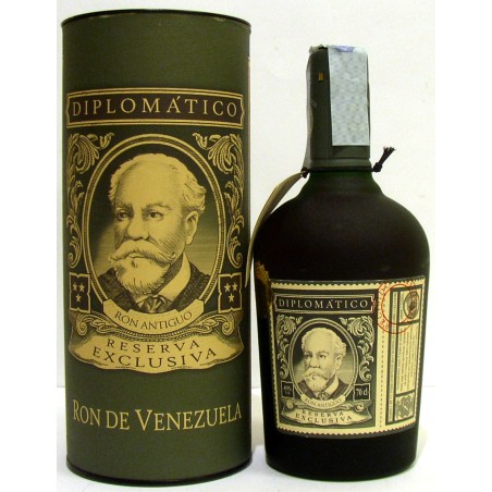 RHUM DIPLOMATICO RESERVA ESCLUSIVA RON ANTIGUO, RUM DEL VENEZUELA - HACIENDA SARURO
