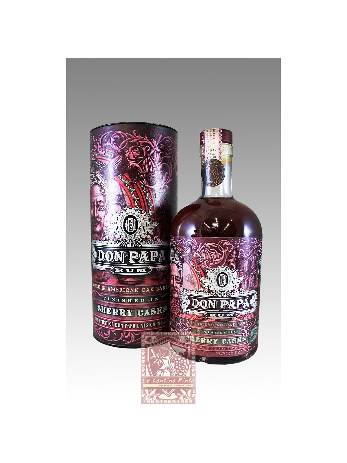 RUM DON PAPA SHERRY CASK RUM DELLE FILIPPINE