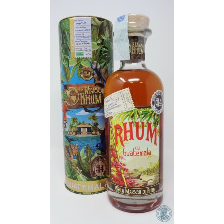RHUM DU GUATEMALA SOLERA 10 BATCH N 5  LA MAISON DU RHUM, RUM DEL GUATEMALA