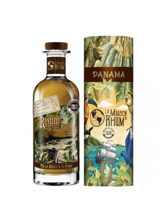 RHUM DU PANAMA  BATCH N 3 LA MAISON DU RHUM, RUM DI  PANAMA