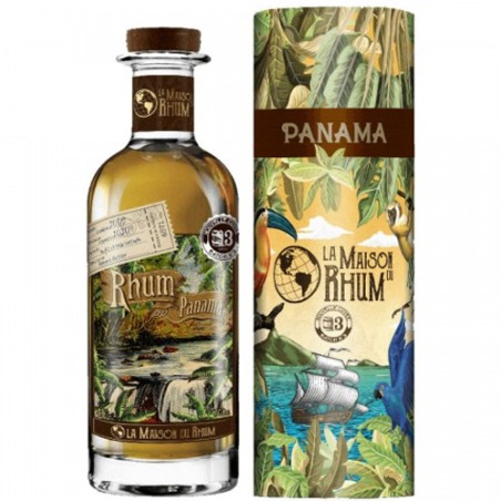 RHUM DU PANAMA  BATCH N 3 LA MAISON DU RHUM, RUM DI  PANAMA