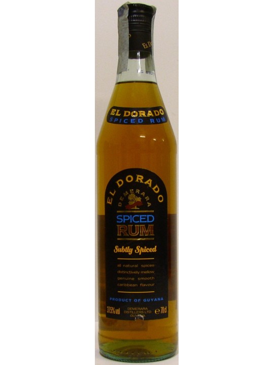 RHUM EL DORADO SUBTLY SPICED, RUM DELLA GUYANA