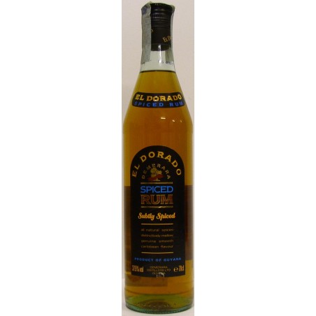 RHUM EL DORADO SUBTLY SPICED, RUM DELLA GUYANA