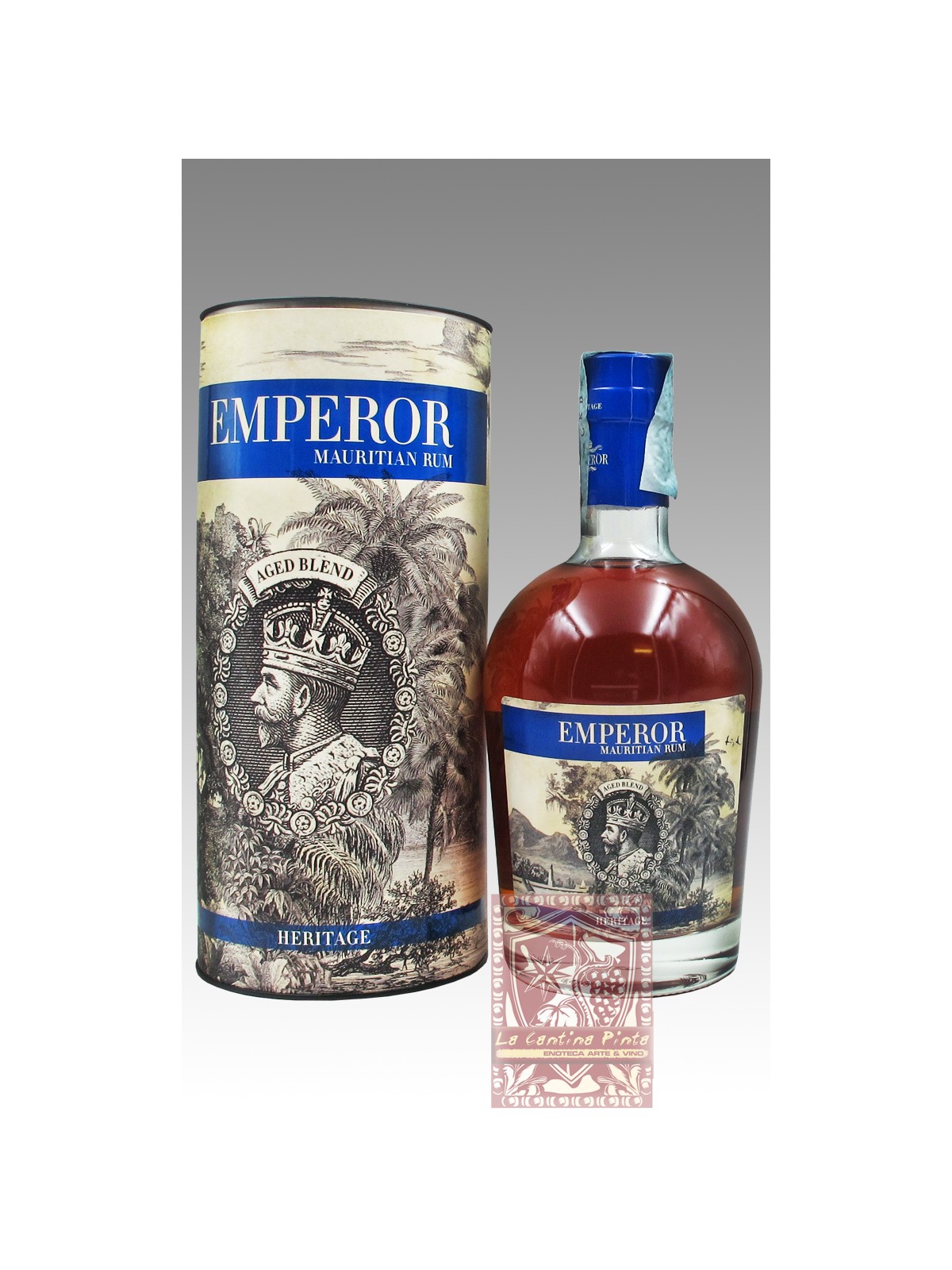 RHUM EMPEROR HERITAGE AGED BLENDED, RUM DELLE MAURITIUS