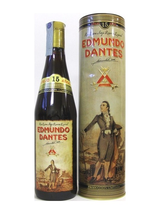 RHUM EXTRA ANEJO RESERVA ESPECIAL 15 YO EDMUNDO DANTES - RUM DI CUBA