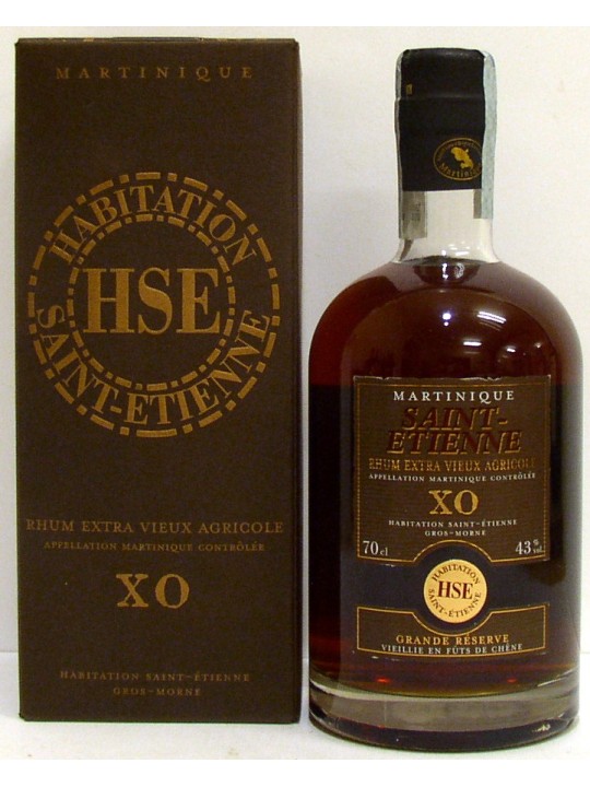 RHUM EXTRA VIEUX AGRICOLE HSE SAINT-ETIENNE XO GRANDE RESERVE - RUM DELLA MARTINICA