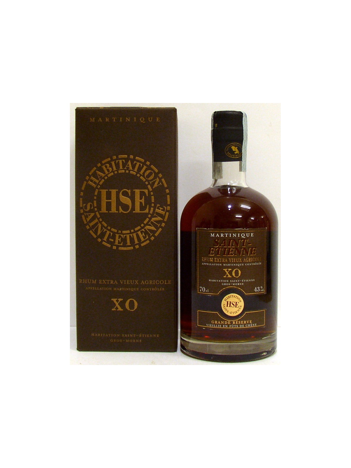 RHUM EXTRA VIEUX AGRICOLE HSE SAINT-ETIENNE XO GRANDE RESERVE - RUM DELLA MARTINICA