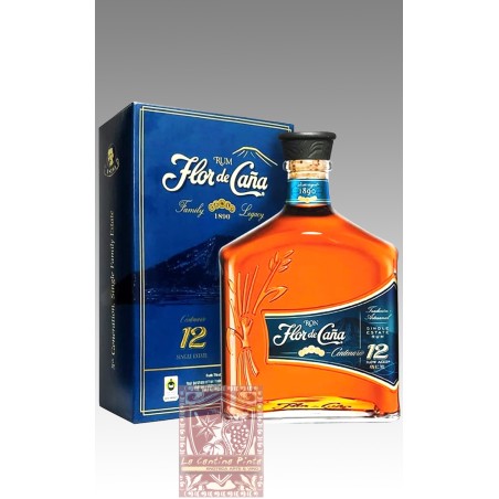 RHUM FLOR DE CANA 12 Y.O. CENTENARIO RUM DEL NICARAGUA