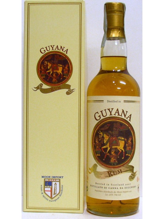 RHUM GUYANA BOTTLED IN SCOTLAND - MOON IMPORT