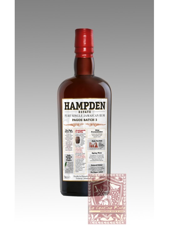 RHUM HAMPDEN ESTATE PAGOS REL. 2022 SHERRY CASK, RUM DELLA JAMAICA