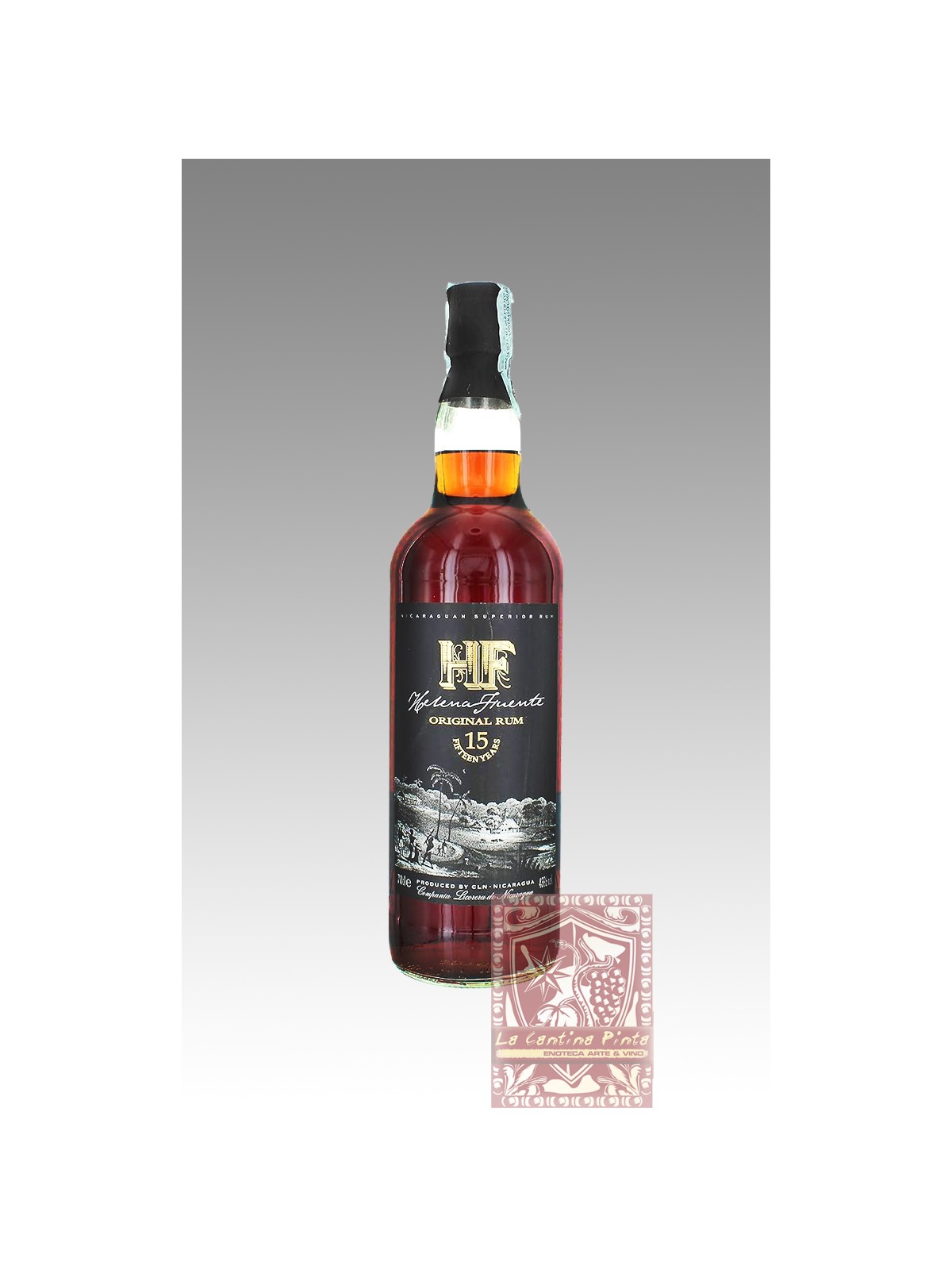 RHUM HF HELENA FUENTE 15 Y.O., RUM DEL NICARAGUA