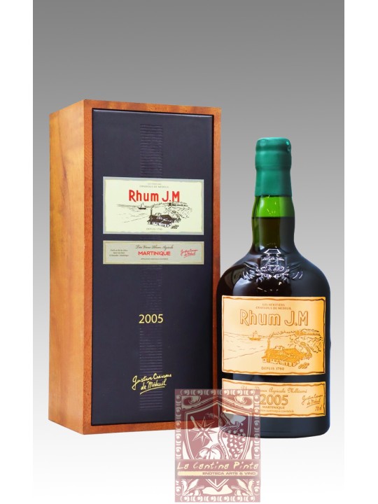 RHUM J.M. VIEUX AGRICOLE MILLESIME' 15 YO 2005  RUM DELLA MARTINICA