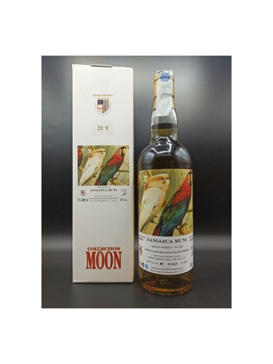 RHUM JAMAICA I PAPPAGALLI 2000, RUM DELLA GIAMAICA 21 Y.O. - MOON COLLECTION