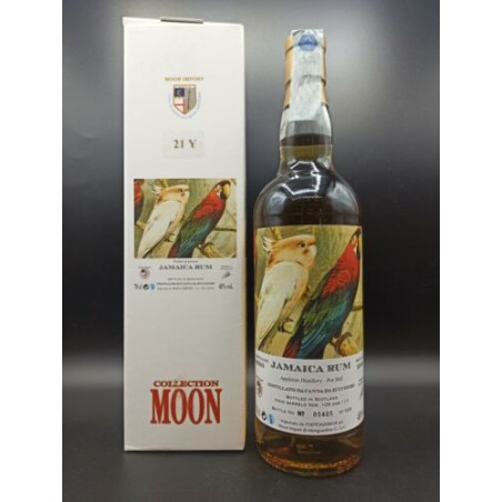 RHUM JAMAICA I PAPPAGALLI 2000, RUM DELLA GIAMAICA 21 Y.O. - MOON COLLECTION