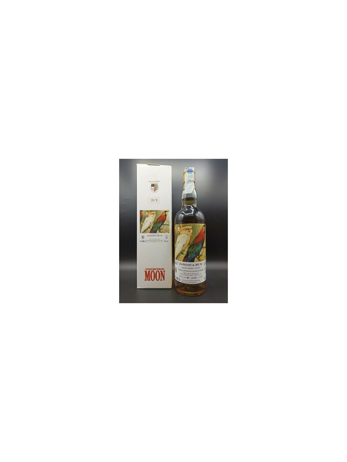 RHUM JAMAICA I PAPPAGALLI 2000, RUM DELLA GIAMAICA 21 Y.O. - MOON COLLECTION