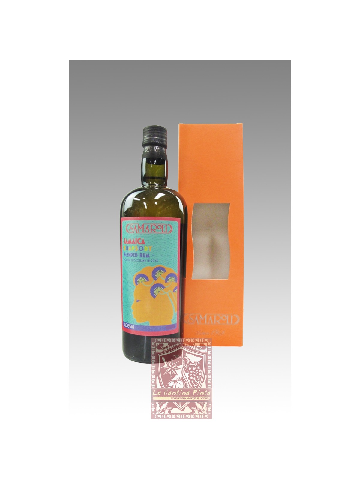 RUM JAMAICA RHAPSODY BLENDED BY A. W. BLEVE ED. 2016 - SAMAROLI 50 CL