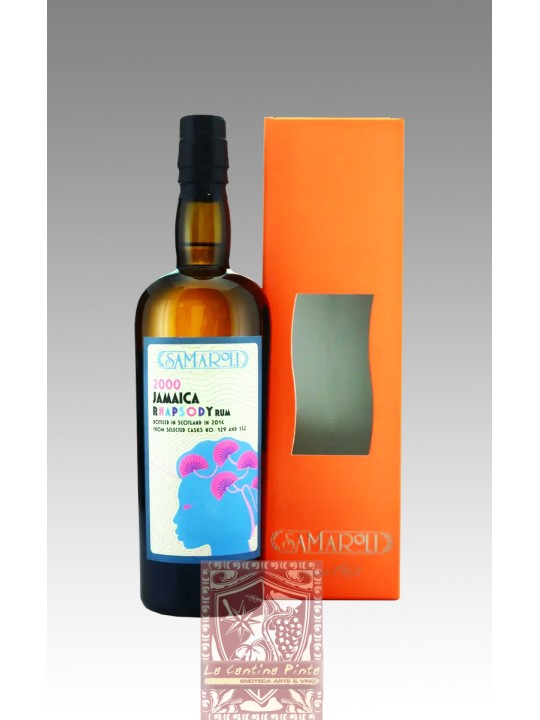 RHUM JAMAICA RHAPSODY  2000 / 2014  SEL. CASK N° 129, 132- SAMAROLI 70 CL
