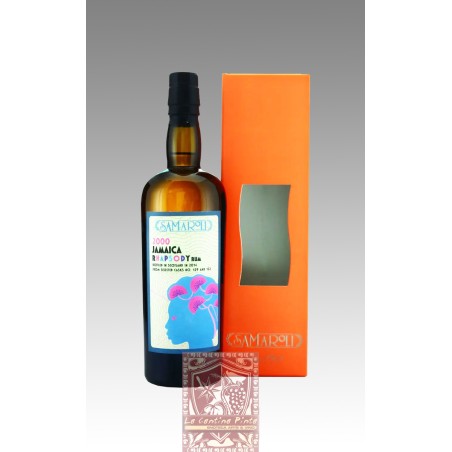 RHUM JAMAICA RHAPSODY  2000 / 2014  SEL. CASK N° 129, 132- SAMAROLI 70 CL
