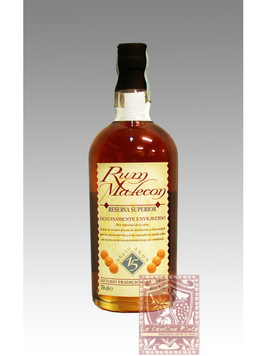 RHUM MALECON 15 Y.O. RESERVA SUPERIOR - RUM DI PANAMA