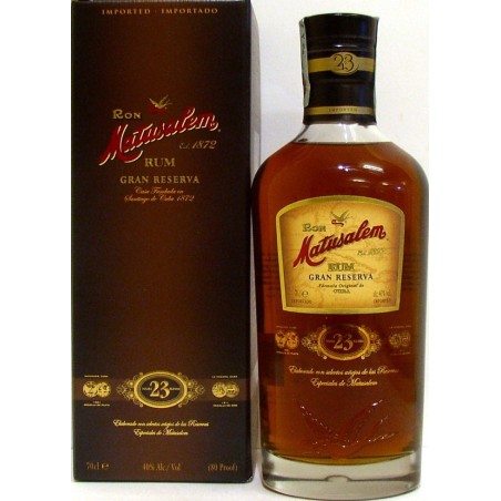 RHUM MATUSALEM GRAN RESERVA 23 Y.O. RUM DELLA REPUBBLICA DOMINICANA
