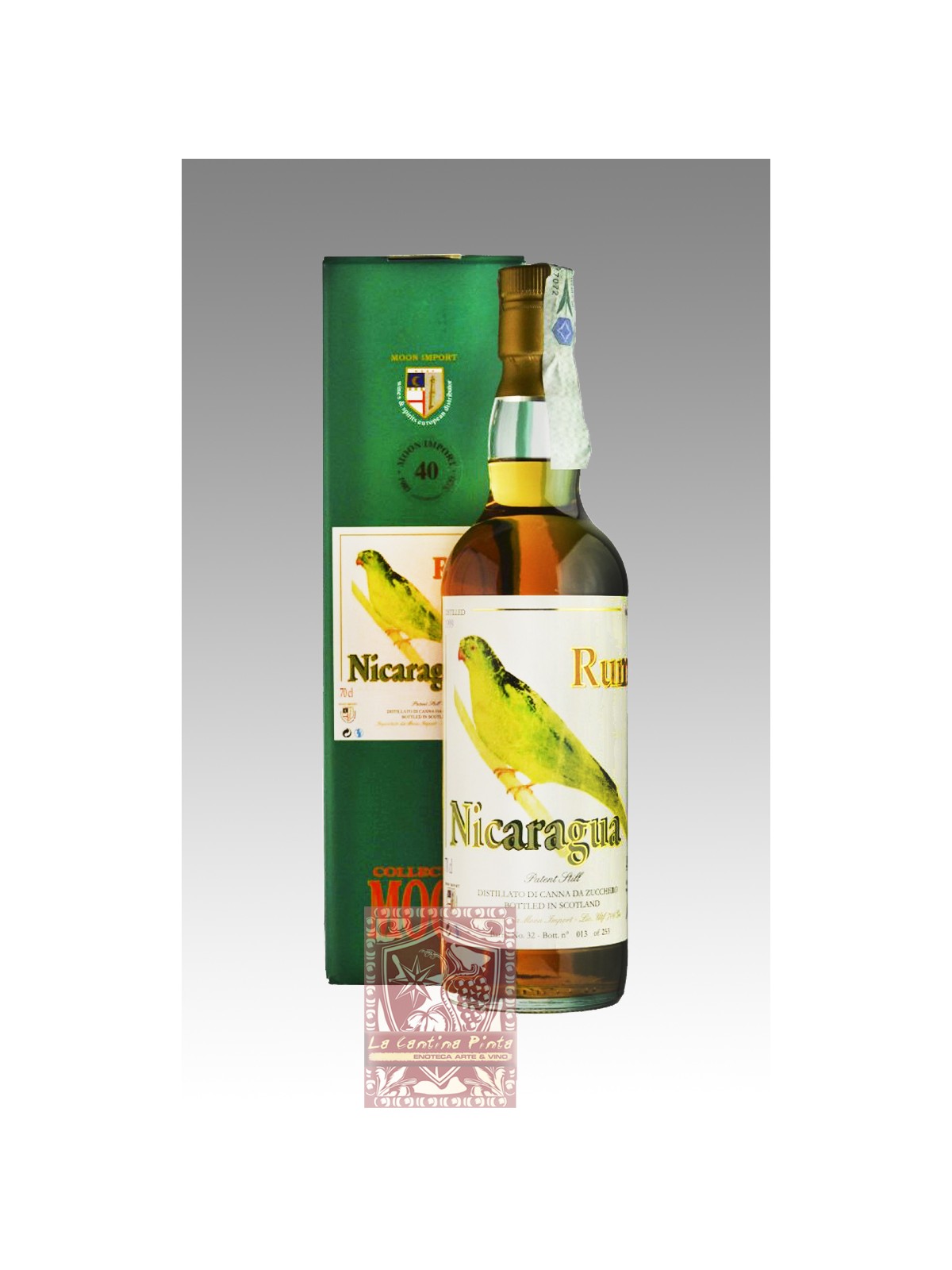 RHUM NICARAGUA 1999 17 Y.O.- C.L.D.N. DISTILLERY, RUM DEL NICARAGUA - PATENT STILL, MOON IMPORT SELECTION