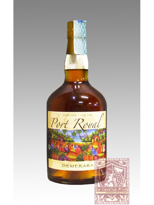 RHUM PORT ROYAL DEMERARA 2001 7 Y.O.- RUM DELLA GUYANA