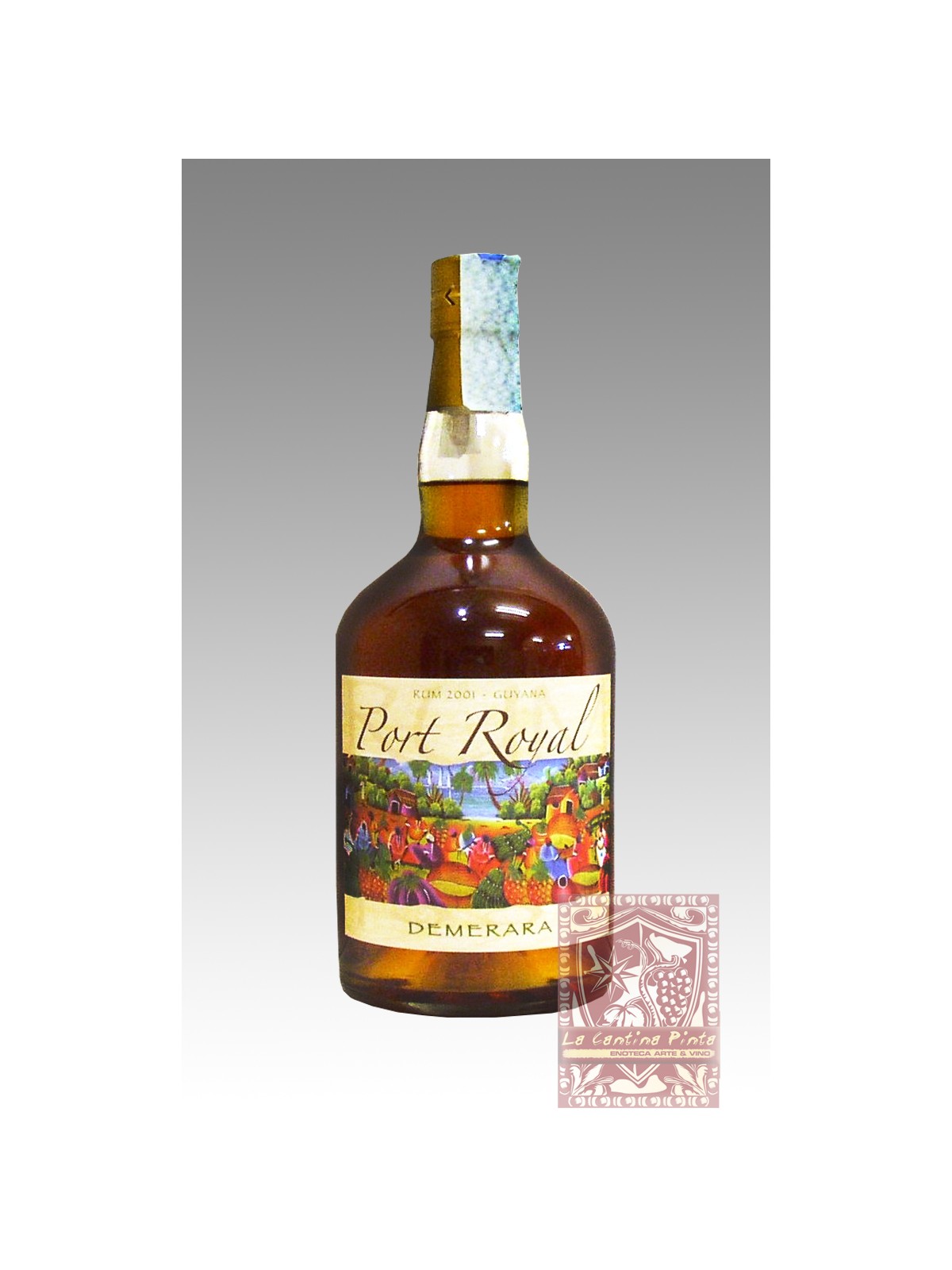 RHUM PORT ROYAL DEMERARA 2001 7 Y.O.- RUM DELLA GUYANA