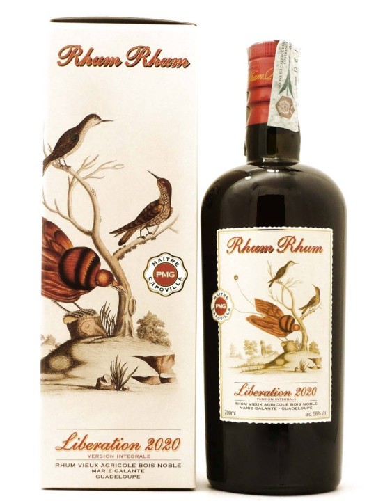 RHUM RHUM LIBERATION 2020 INTEGRAL, RUM AGRICOLE DI MARIA GALANTE GUADALUPE