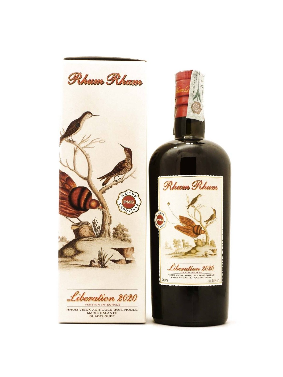 RHUM RHUM LIBERATION 2020 INTEGRAL, RUM AGRICOLE DI MARIA GALANTE GUADALUPE