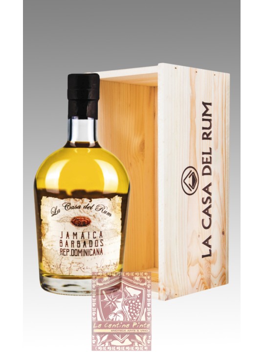 RHUM SELEZIONE N.4 BLEND JAMAICA, BARBADOS, REP. DOMINICANA - LA CASA DEL RUM