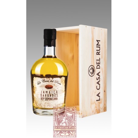 RHUM SELEZIONE N.4 BLEND JAMAICA, BARBADOS, REP. DOMINICANA - LA CASA DEL RUM