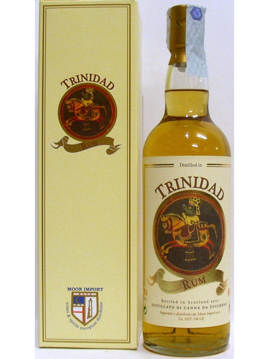 RHUM TRINIDAD BOTTLED IN SCOTLAND - MOON IMPORT