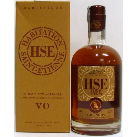 RHUM VIEUX AGRICOLE VO HSE SAINT-ETIENNE, RUM DELLA MARTINICA