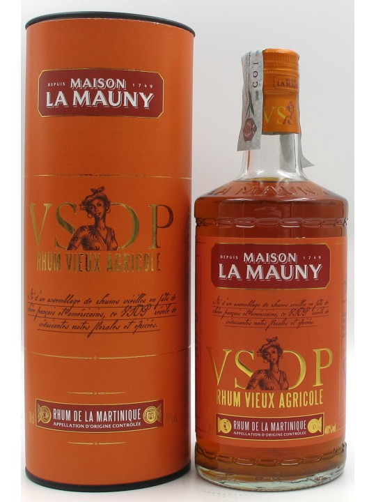 RHUM VIEUX AGRICOLE VSOP MAISON LA MAUNY, RUM DELLA MARTINICA