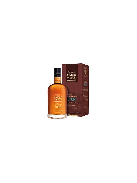 RHUM VIEUX TRADITIONNEL MILLESIME 2006 CUVEE HORS D'AGE - RIVIERE DU MAT  ILE DE LA REUNION
