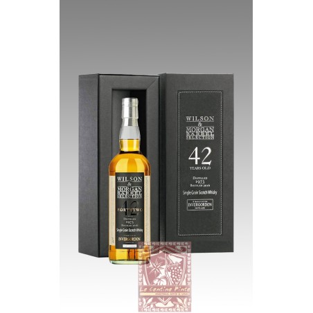 SINGLE GRAIN WHISKY INVERGORDON 1973 42 YO WILSON & MORGAN BARREL SELECTION