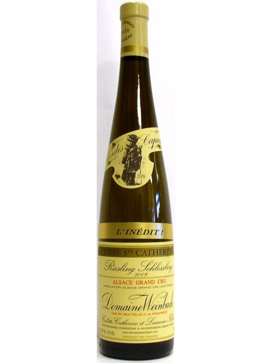 RIESLING SCHLOSSEMBERG 2009 GRAND CRU  L'INEDIT CUVEE S.TE CATHERINE- DOMAINE WEINBACH