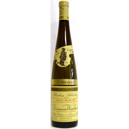 RIESLING SCHLOSSEMBERG 2009 GRAND CRU  L'INEDIT CUVEE S.TE CATHERINE- DOMAINE WEINBACH