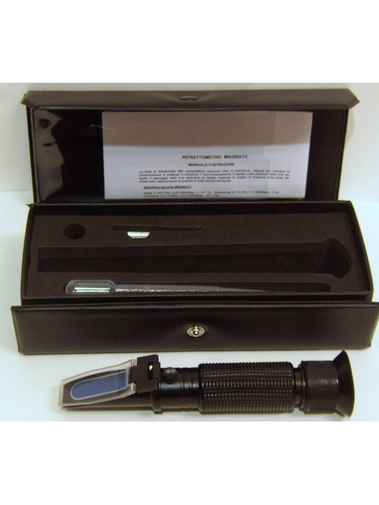RIFRATTOMETRO MR200ATC TRIPLICE SCALA BRIX, BABO, °Oe