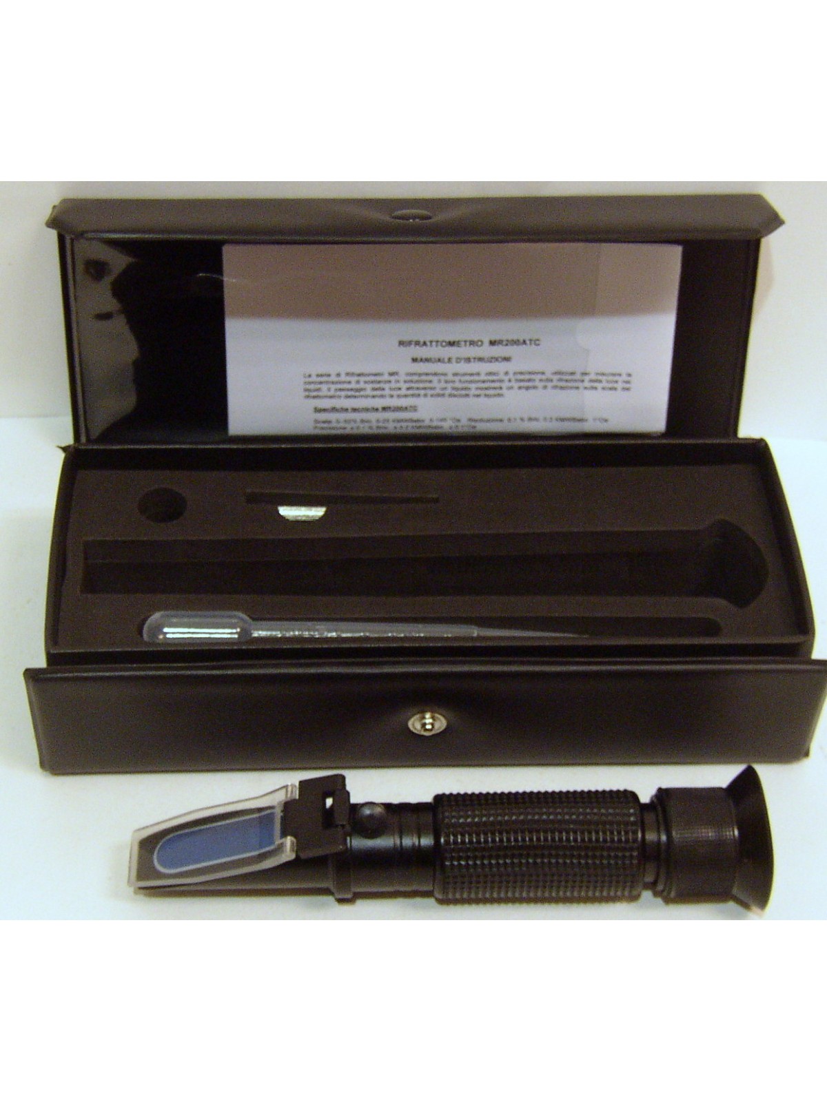 RIFRATTOMETRO MR200ATC TRIPLICE SCALA BRIX, BABO, °Oe