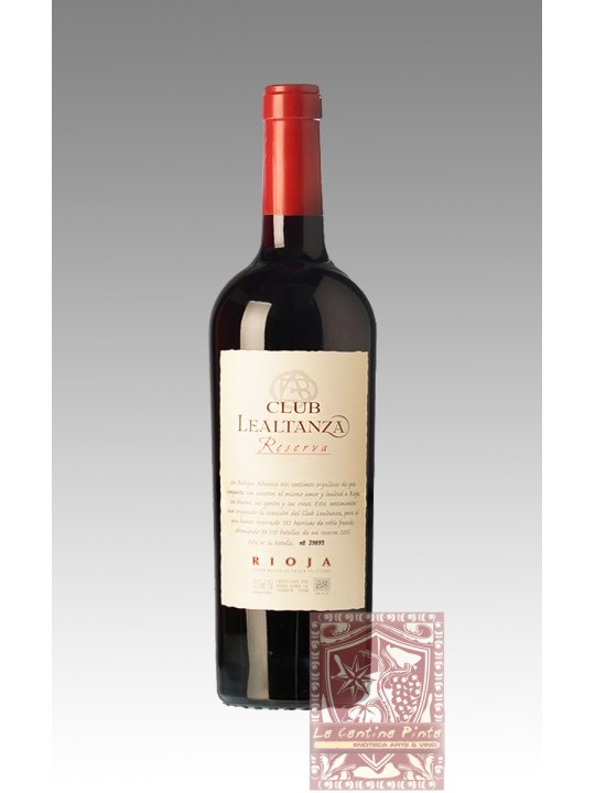 RIOJA CLUB LEALTANZA RESERVA 2008