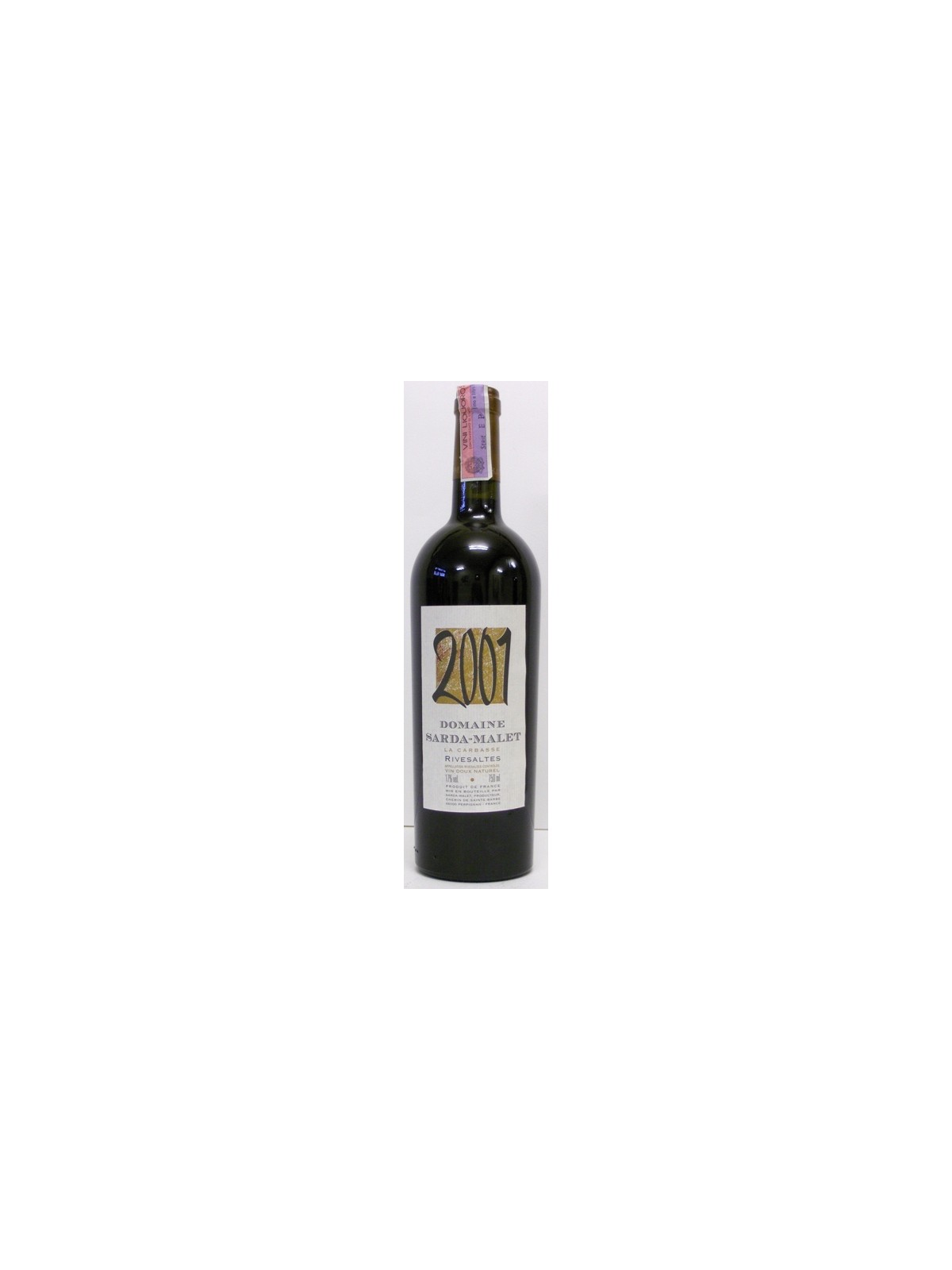 RIVESALTES LA CARBASSE 2001 - SARDA MALET